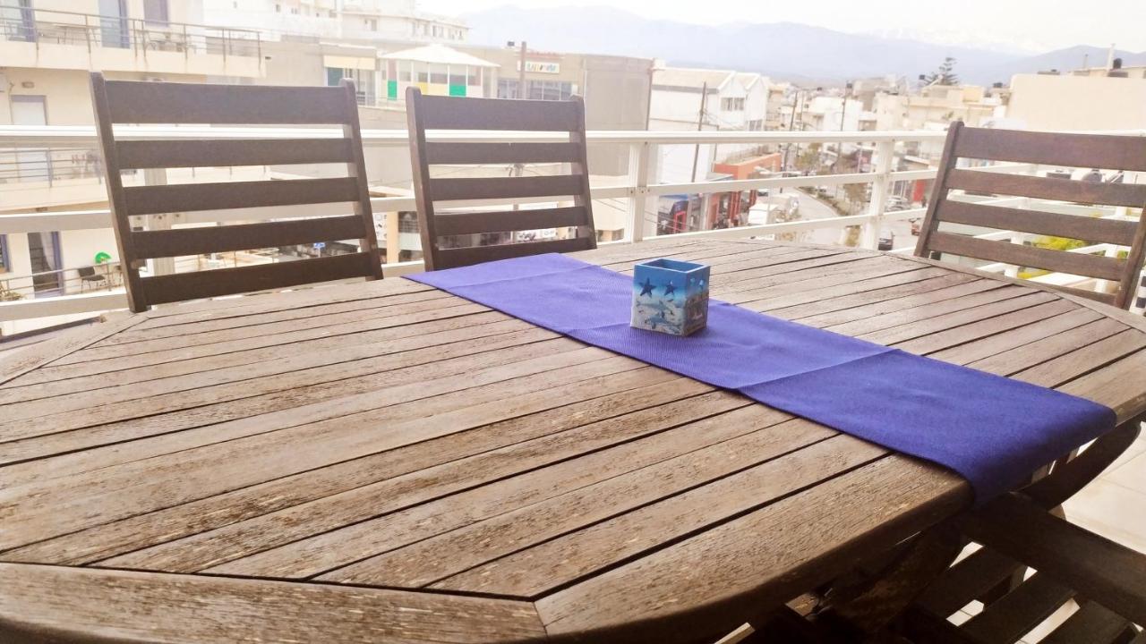 Appartement Heraklion - Vue mer et montagne Extérieur photo